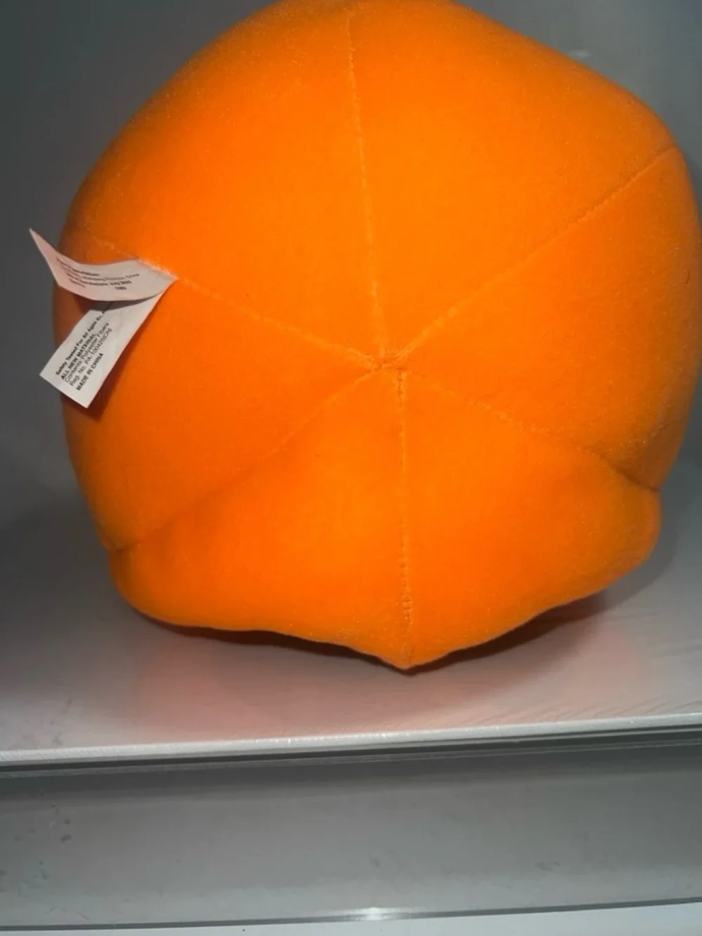 Toy Factory Halloween Jack-O'-Lantern Pumpkin Plush 10.5